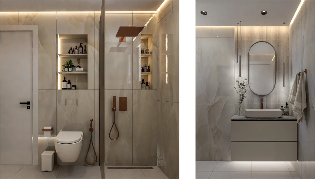 OLYMPUS VIEW — interior visualisation of this apartment in Sofia, view 4 of 9