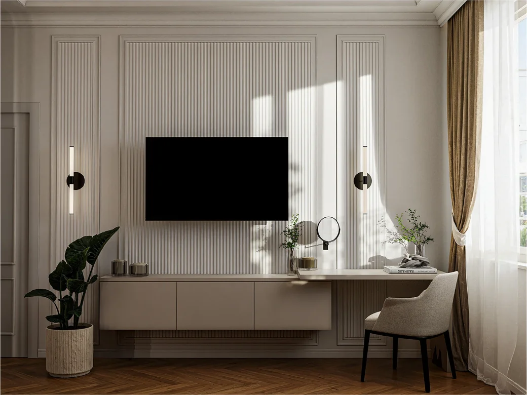 OLYMPUS VIEW — interior visualisation of this apartment in Sofia, view 6 of 9
