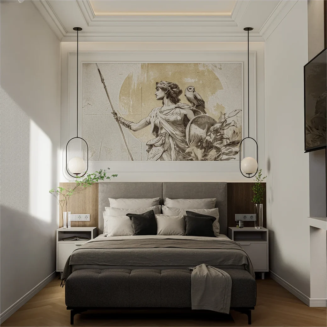 OLYMPUS VIEW — interior visualisation of this apartment in Sofia, view 8 of 9