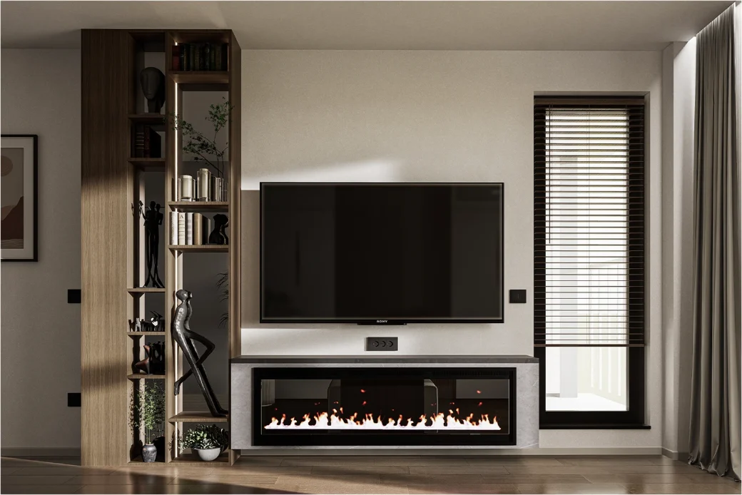 RING VALLEY — interior visualisation of this apartment in Sofia, view 1 of 12