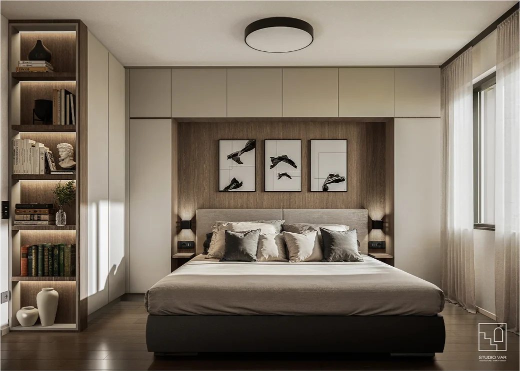 RING VALLEY — interior visualisation of this apartment in Sofia, view 3 of 12