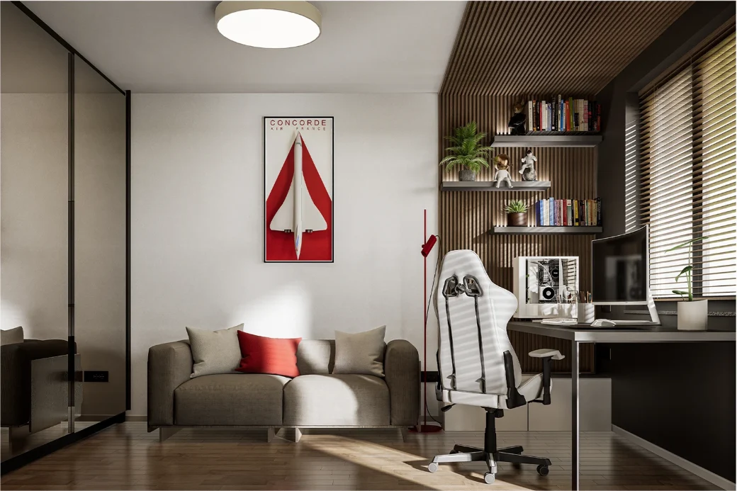 RING VALLEY — interior visualisation of this apartment in Sofia, view 9 of 12