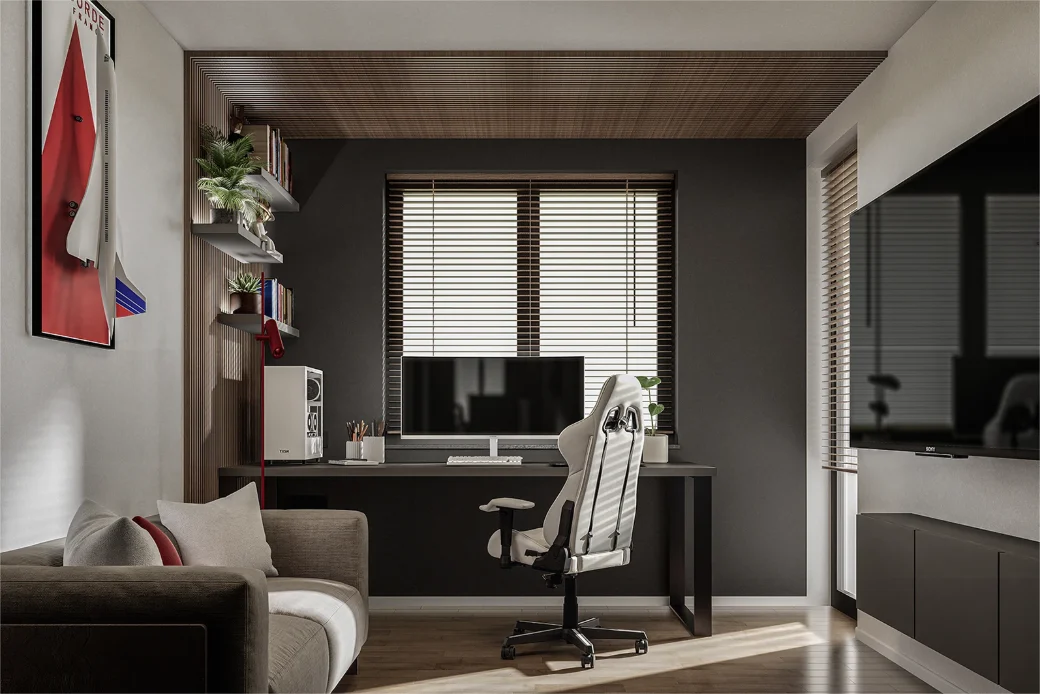 RING VALLEY — interior visualisation of this apartment in Sofia, view 11 of 12