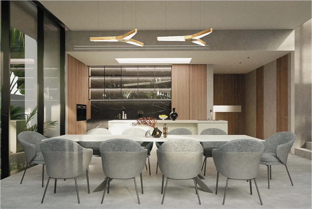 SAPHIR — interior visualisation of this villa in Boyana, Sofia, view 3 of 5