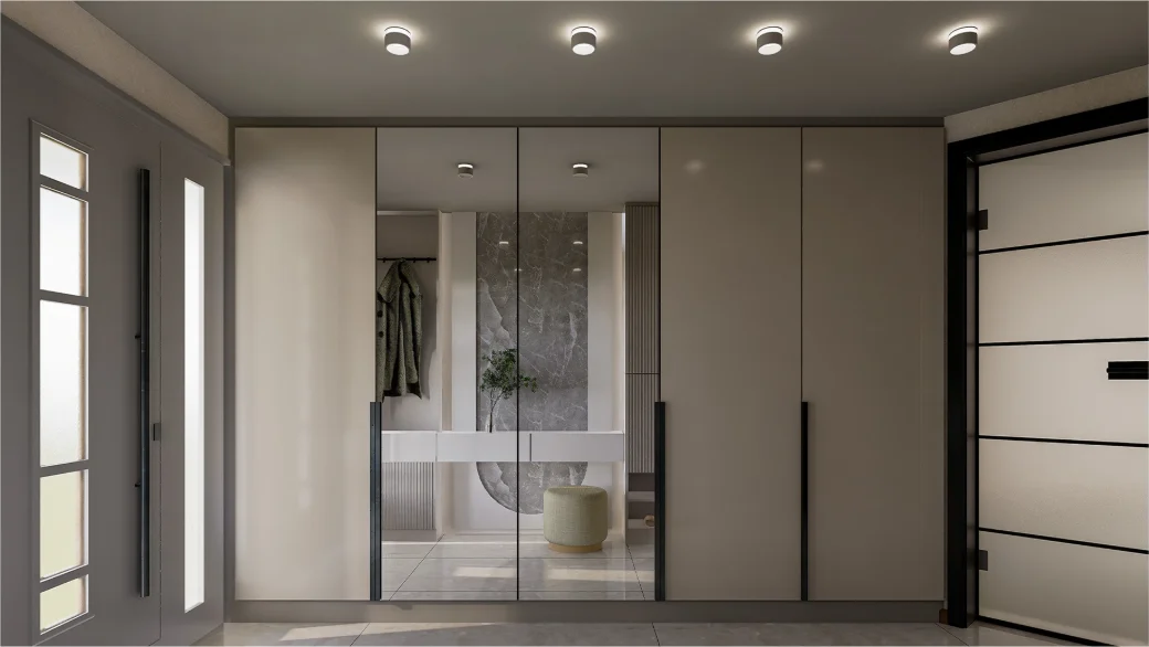 TERRA — interior visualisation of this apartment in Varna, view 10 of 10
